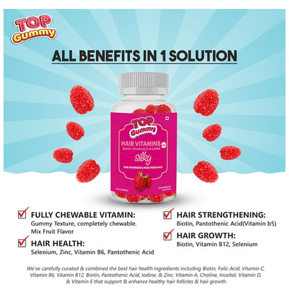 HealthVit Top Gummy Hair Vitamins
