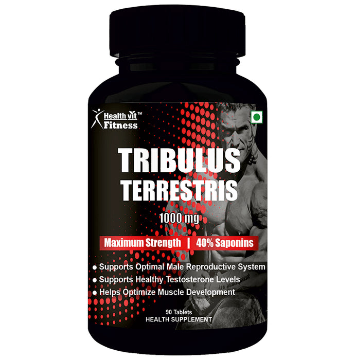 HealthVit Tribulus Terrestris 1000mg Tablet - Classic Derma