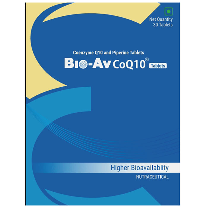 Bio-Av CoQ10 for Energy, Heart, Liver & Kidney Health | Tablet - Classic Derma
