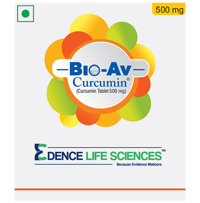 Bio-Av Curcumin 500mg Tablet - Classic Derma