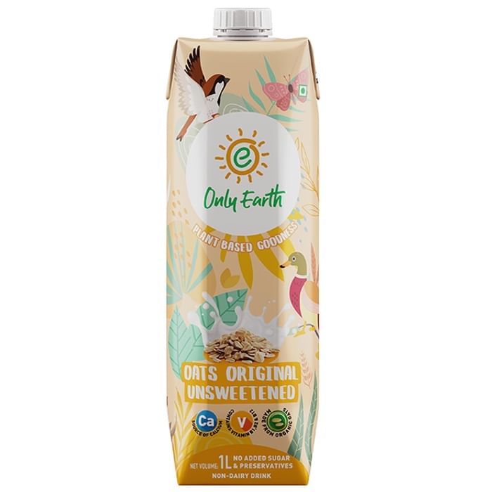 Only Earth Oats Original Unsweetened Milk - Classic Derma