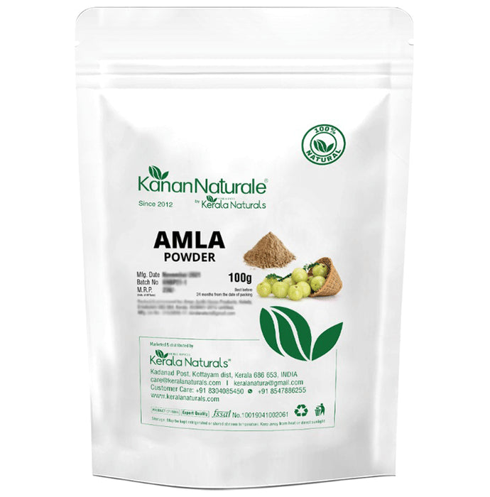 Kerala Naturals Organic Amla Powder - Classic Derma