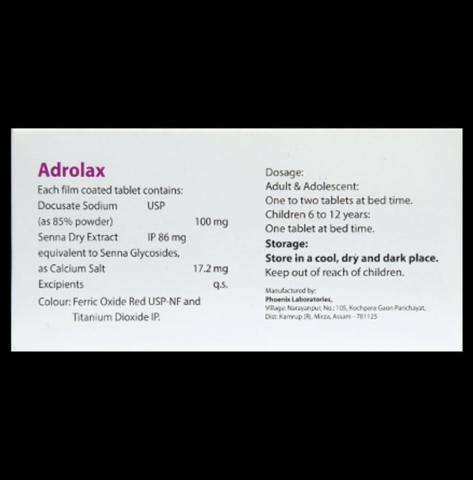 Adrolax Tablet