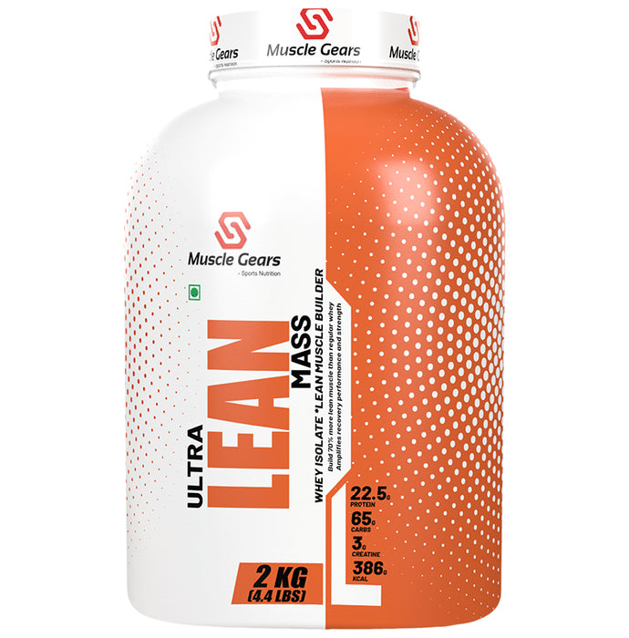 Muscle Gears Sports Nutrition Ultra Lean Mass Whey Isolate - Classic Derma