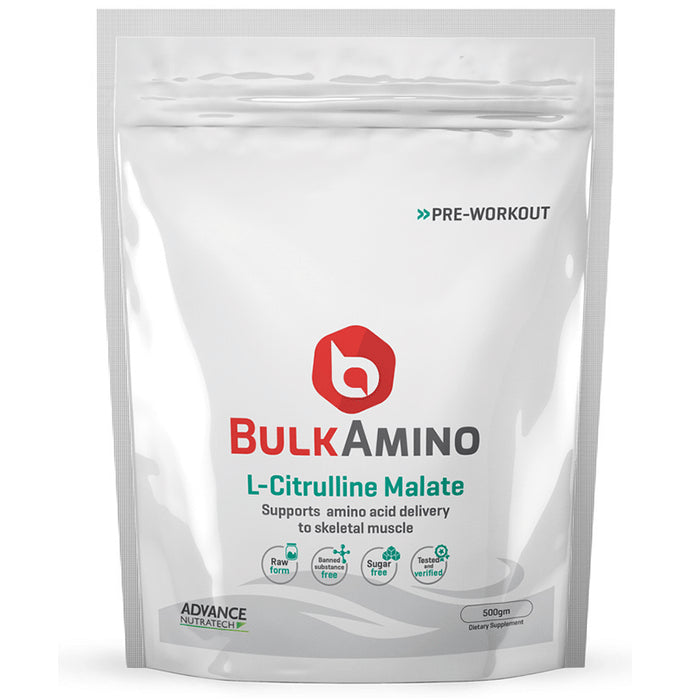 Advance Nutratech BulkAmino L-Citrulline Malate Powder Unflavoured - Classic Derma