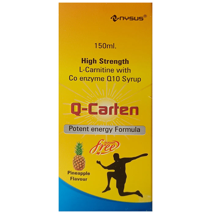 Q-Carten Syrup Pineapple Sugar Free - Classic Derma