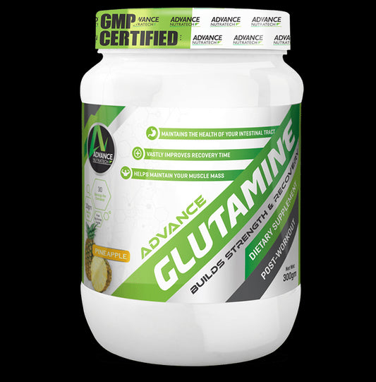 Advance Nutratech Glutamine Supplement Powder Pineapple - Classic Derma