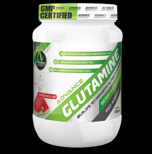 Advance Nutratech Glutamine Supplement Powder Watermelon - Classic Derma
