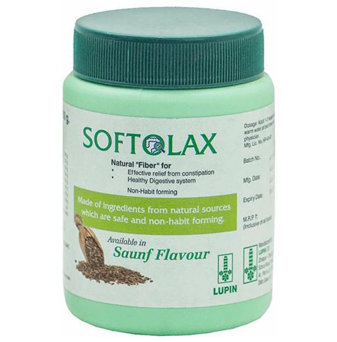 Softolax Saunf Powder | For Healthy Digestive System & Constipation Relief - Classic Derma