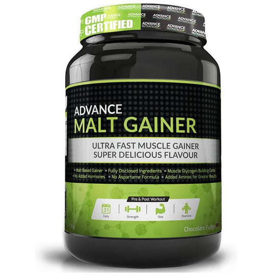 Advance Nutratech Malt Gainer Powder Chocolate Fudge - Classic Derma
