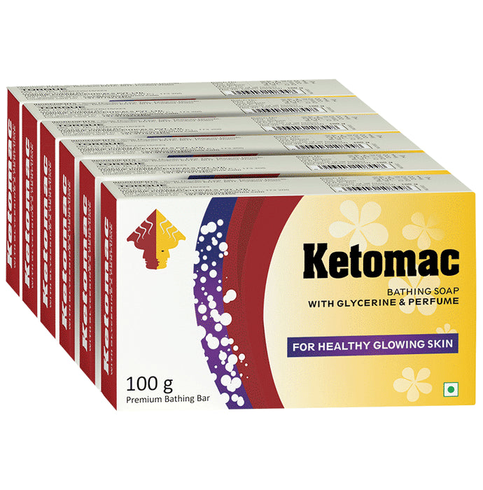 Ketomac Bathing Soap with Glycerine & Perfume - Classic Derma