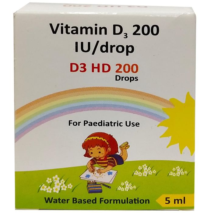 D3 HD 200 Oral Drops - Classic Derma