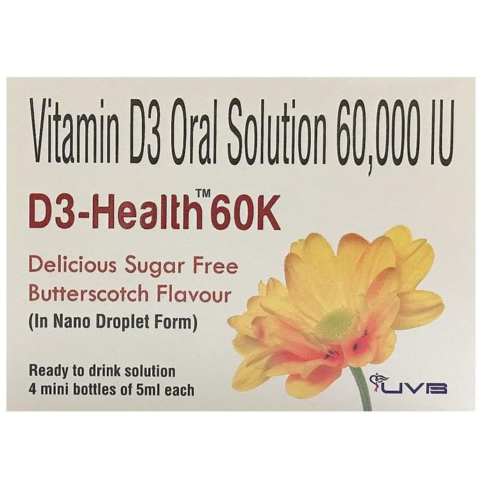 D3-Health 60K Oral Solution 5ml - Classic Derma