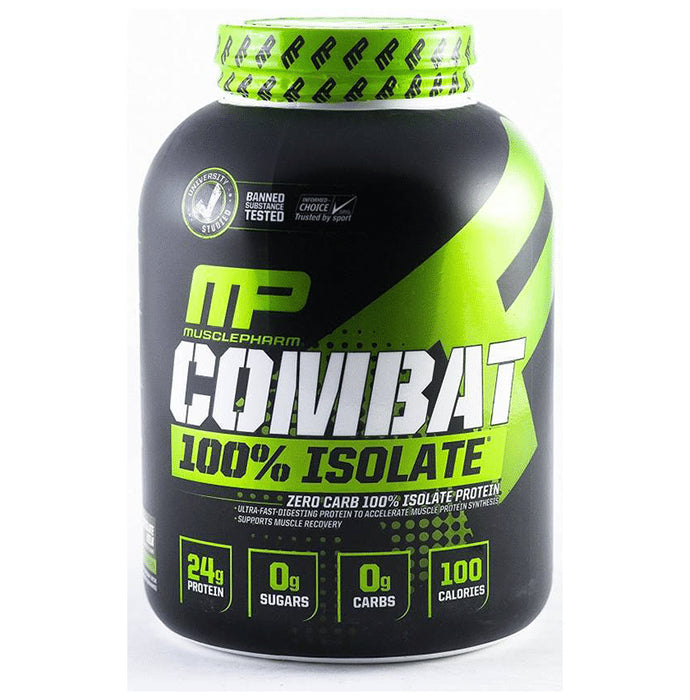 Muscle Pharm Combat 100% Isolate Protein Powder Chocolate Milk - Classic Derma
