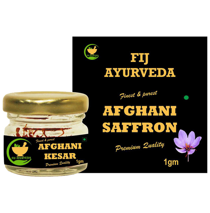 Fij Ayurveda Finest & Purest Afghani Kesar - Classic Derma