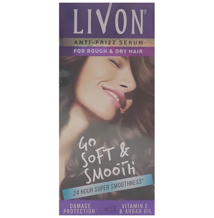Livon Anti-Frizz Serum | Hair Care for Rough & Dry Hair - Classic Derma