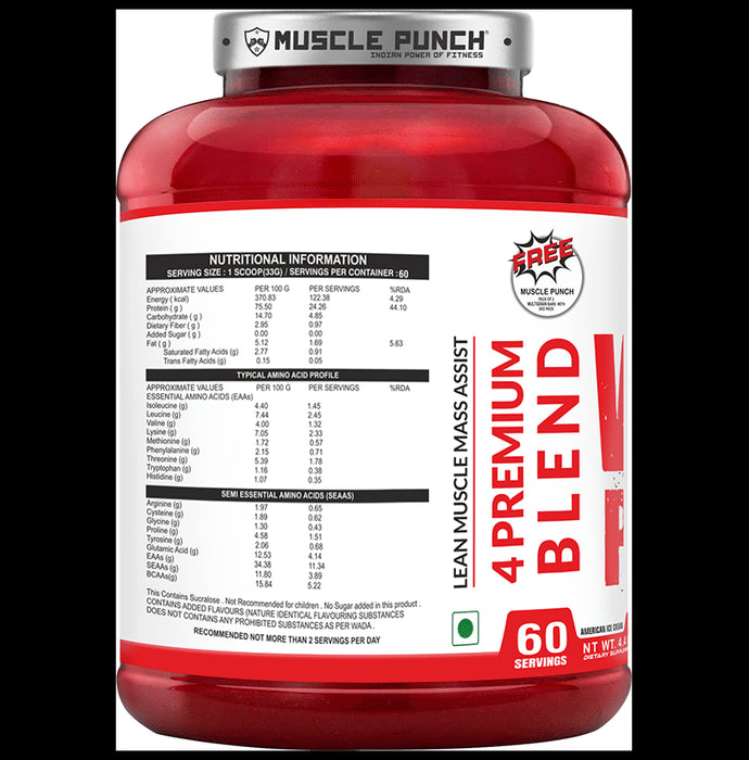 Muscle Punch Whey Protein Powder American Ice Cream