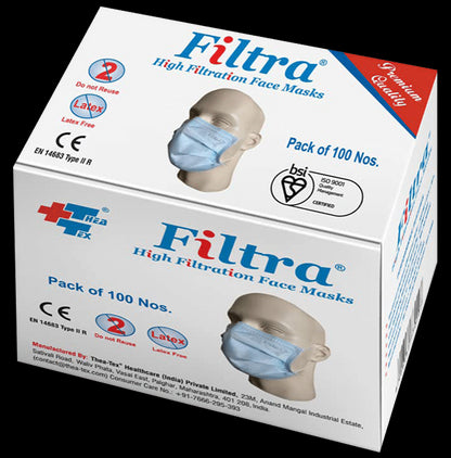 Filtra High Filtration Face Mask - Classic Derma