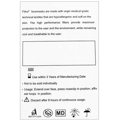Filtra High Filtration Face Mask