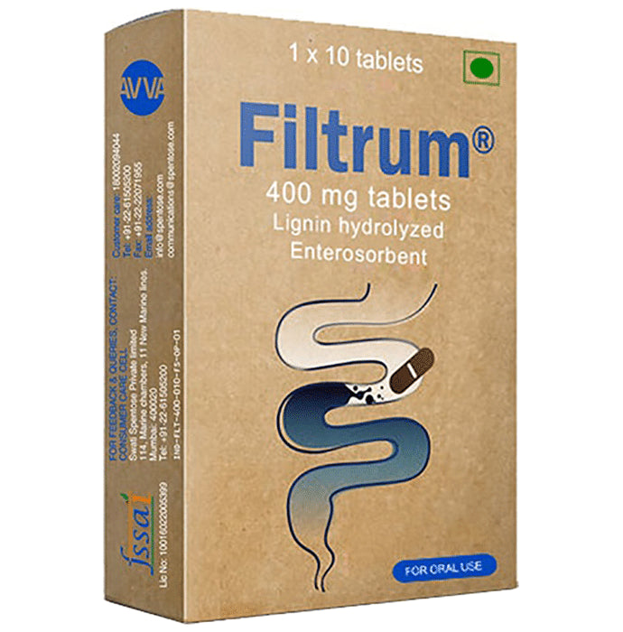 Filtrum 400mg Tablet - Classic Derma