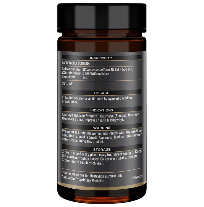 MuscleBlaze Ashwagandha 500mg Tablet | For Stress Relief, Energy & Strength