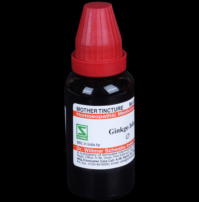 Dr Willmar Schwabe India Ginkgo Biloba Mother Tincture Q - Classic Derma