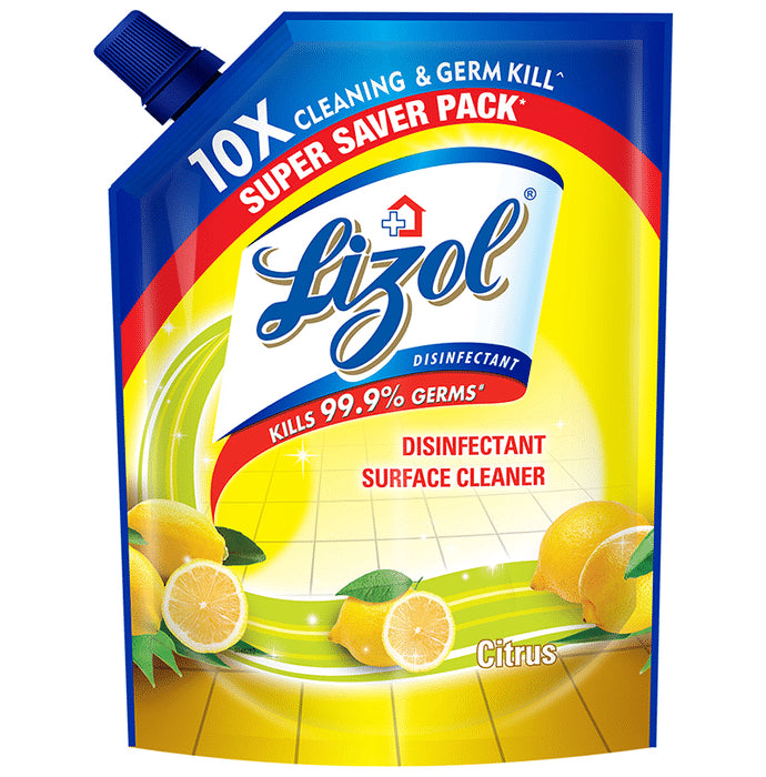 Lizol Disinfectant Surface Cleaner Citrus - Classic Derma