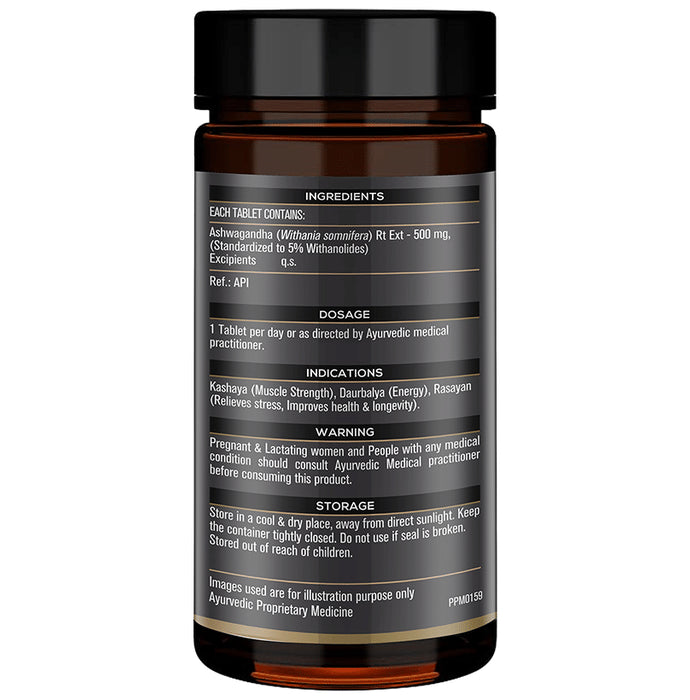 Muscleblaze Combo Pack of Koshaveda Ashwagandha Tablets 500mg (60) & Shilajit Pro Resin (20gm)