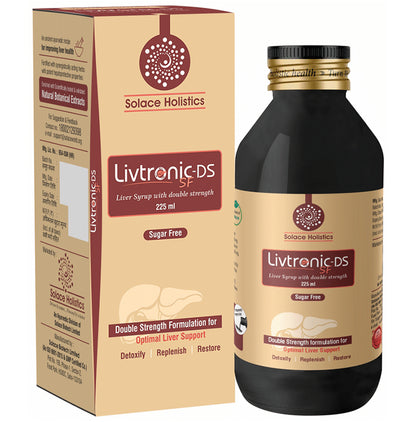 Solace Holistics Livtronic-DS Syrup Sugar Free - Classic Derma