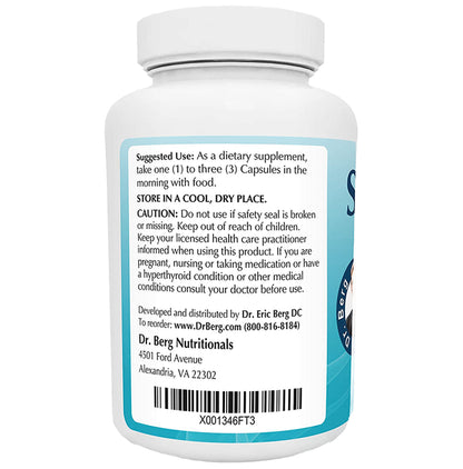 Dr. Berg Nutritionals Sea Kelp From Iceland Capsule