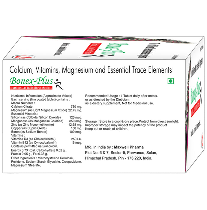 Dr. Ethix's Bonex Plus Tablet (10 Each)