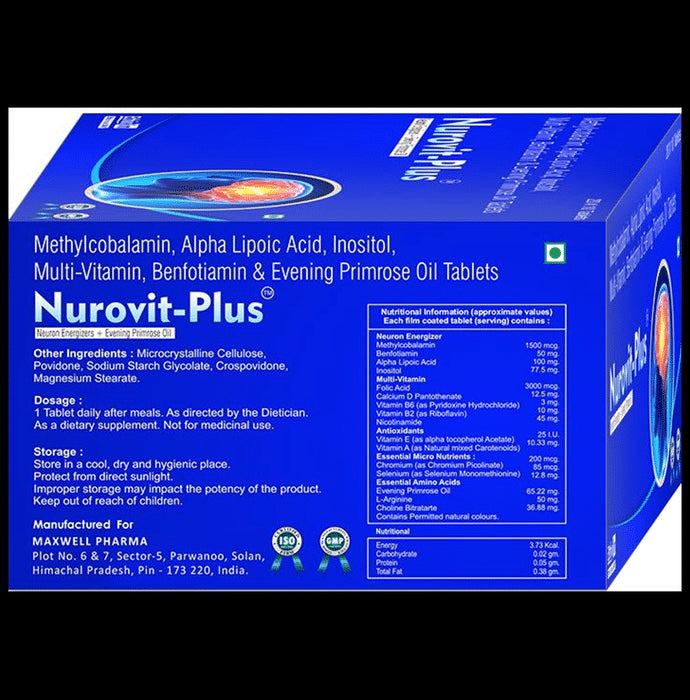 Dr. Ethix's Nurovit-Plus Tablet (10 Each)
