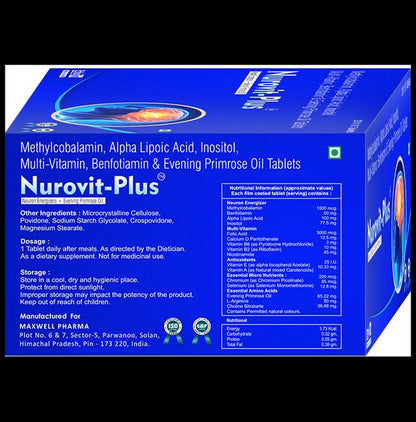 Dr. Ethix's Nurovit-Plus Tablet (10 Each)