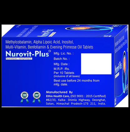 Dr. Ethix's Nurovit-Plus Tablet (10 Each)