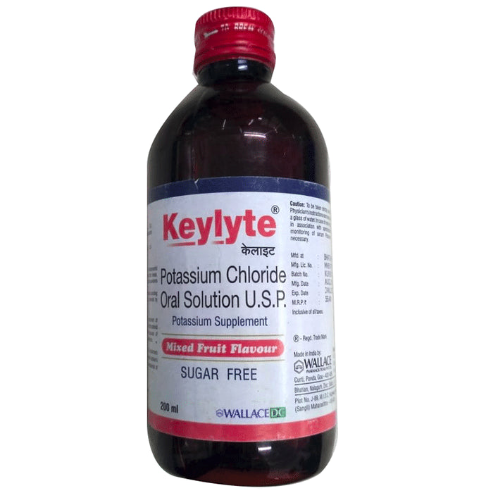 Keylyte Syrup Mixed Fruit Sugar Free - Classic Derma