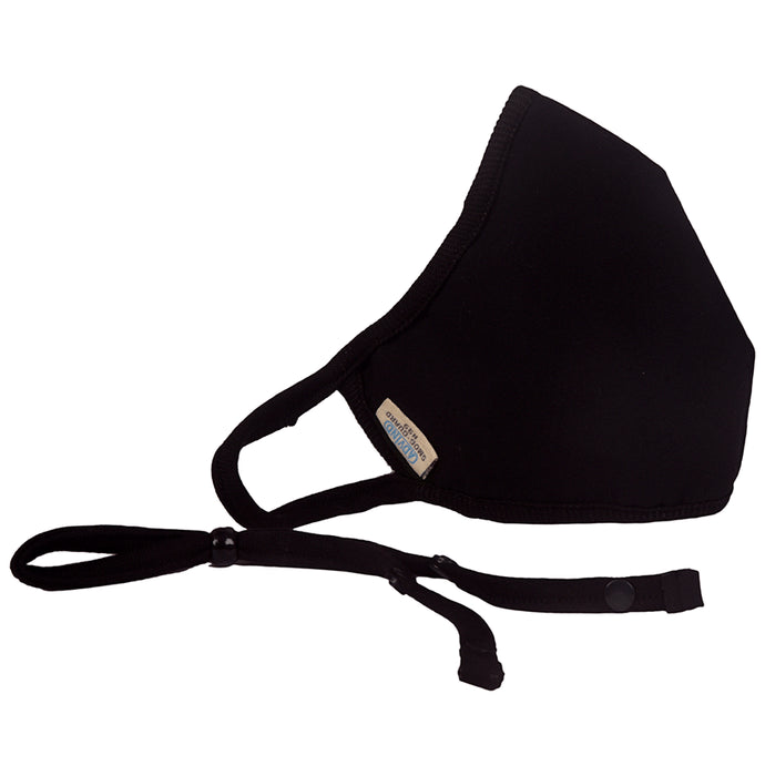 Advind Healthcare Large Black Smog-Guard N99 Pollution Mask - Classic Derma