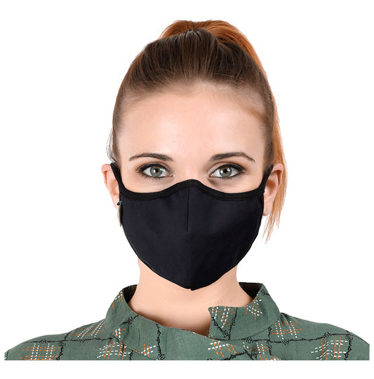 Advind Healthcare Medium Black Military Grade N99 Mask - Classic Derma