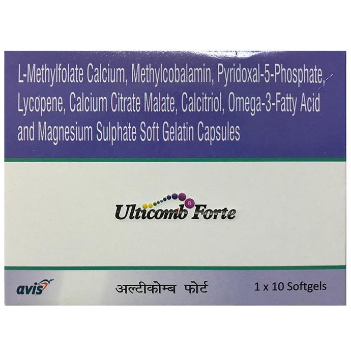 Ulticomb Forte Soft Gelatin Capsule - Classic Derma