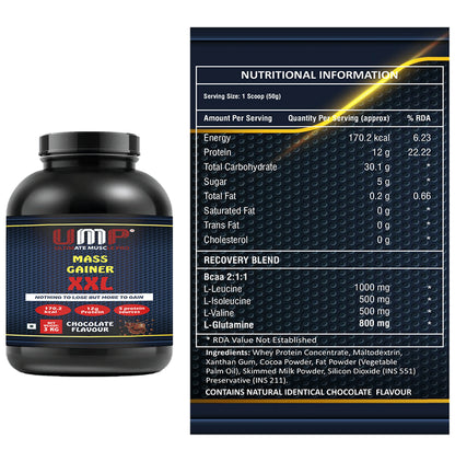 Ultimate Muscle Pro Mass Gainer XXL Chocolate