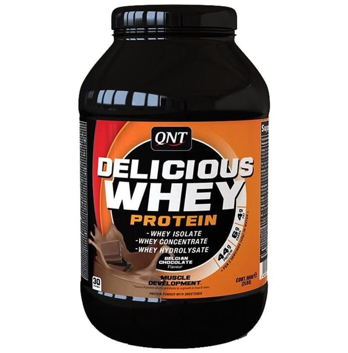 QNT Delicious Whey Protein Belgian Chocolate - Classic Derma