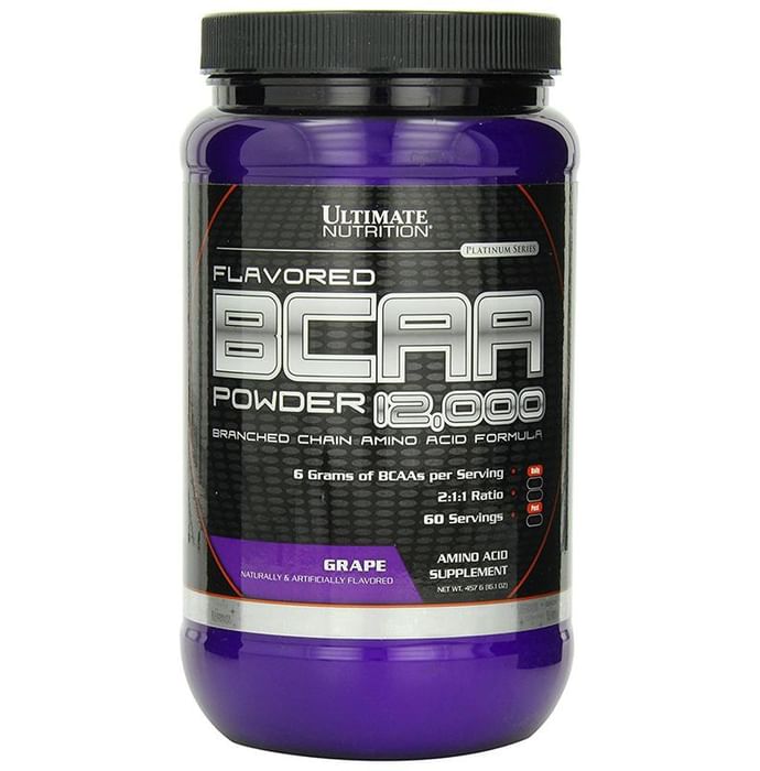 Ultimate Nutrition BCAA Powder 12000 Grape - Classic Derma