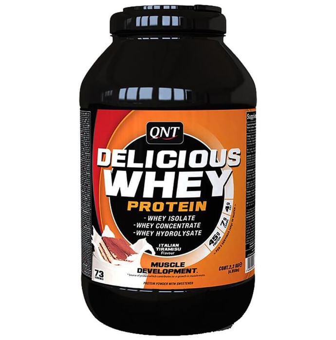 QNT Delicious Whey Protein Italian Tiramisu - Classic Derma