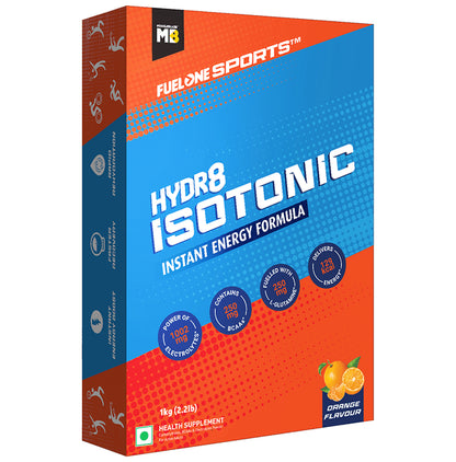 MuscleBlaze Isotonic Instant Energy | With Electrolytes, BCCAs & Glutamine | Flavour Orange - Classic Derma