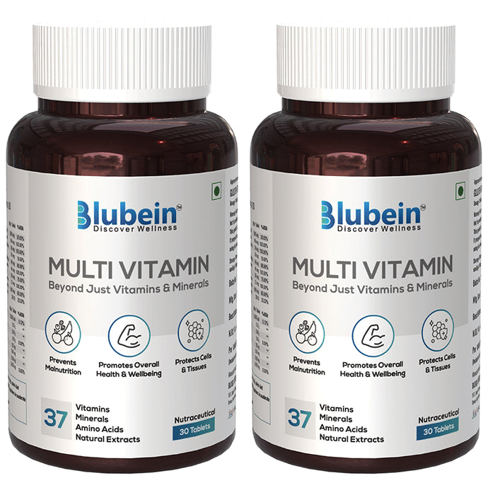 Blubein Multivitamin Tablets (30 Each) - Classic Derma