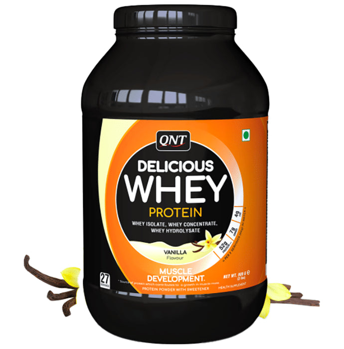 QNT Delicious Whey Protein Vanilla - Classic Derma
