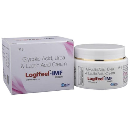 Logifeel-IMF Cream with Glycolic Acid, Urea & Lactic Acid - Classic Derma