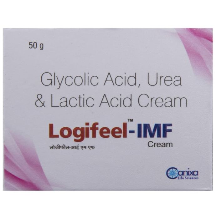 Logifeel IMF Cream with Glycolic Acid, Urea & Lactic Acid