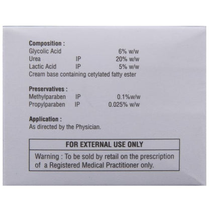 Logifeel IMF Cream with Glycolic Acid, Urea & Lactic Acid