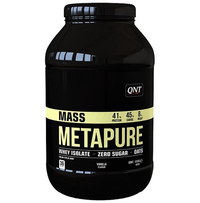 QNT Mass Metapure Whey Isolate Powder Vanilla - Classic Derma