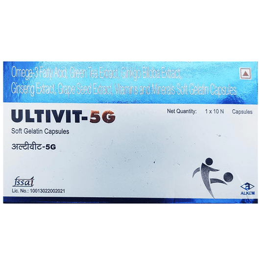 Ultivit 5G Soft Gelatin Capsule - Classic Derma